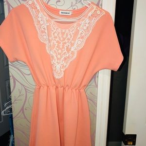 Coral Pink Dress